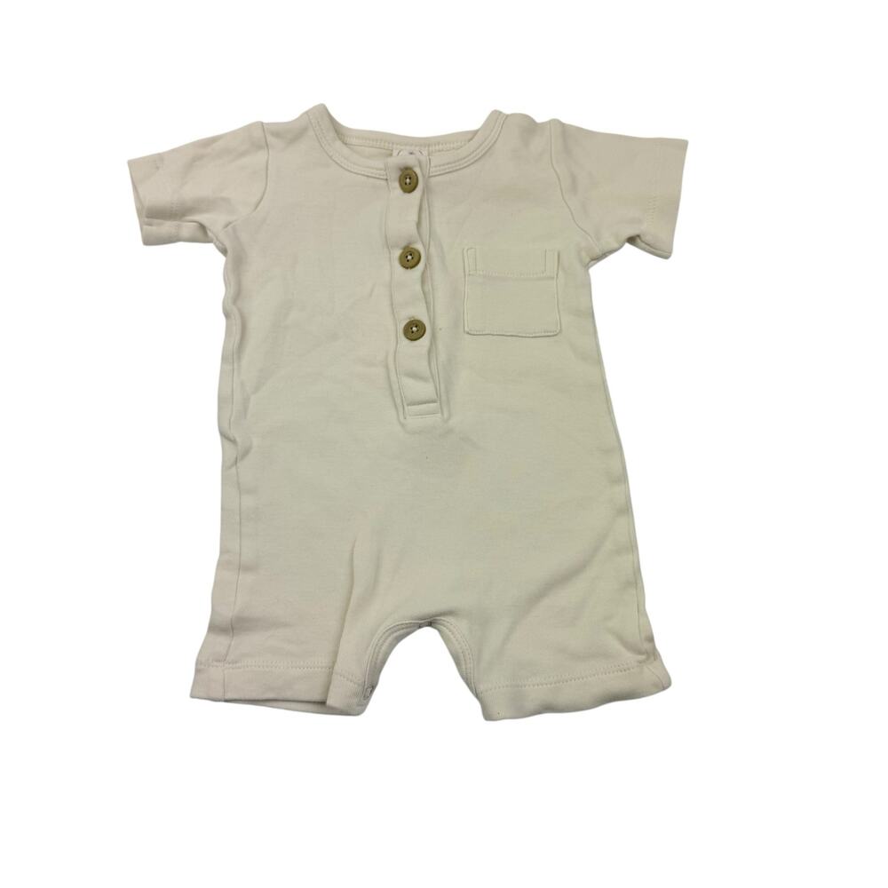 Larkspur Organic Cream Romper